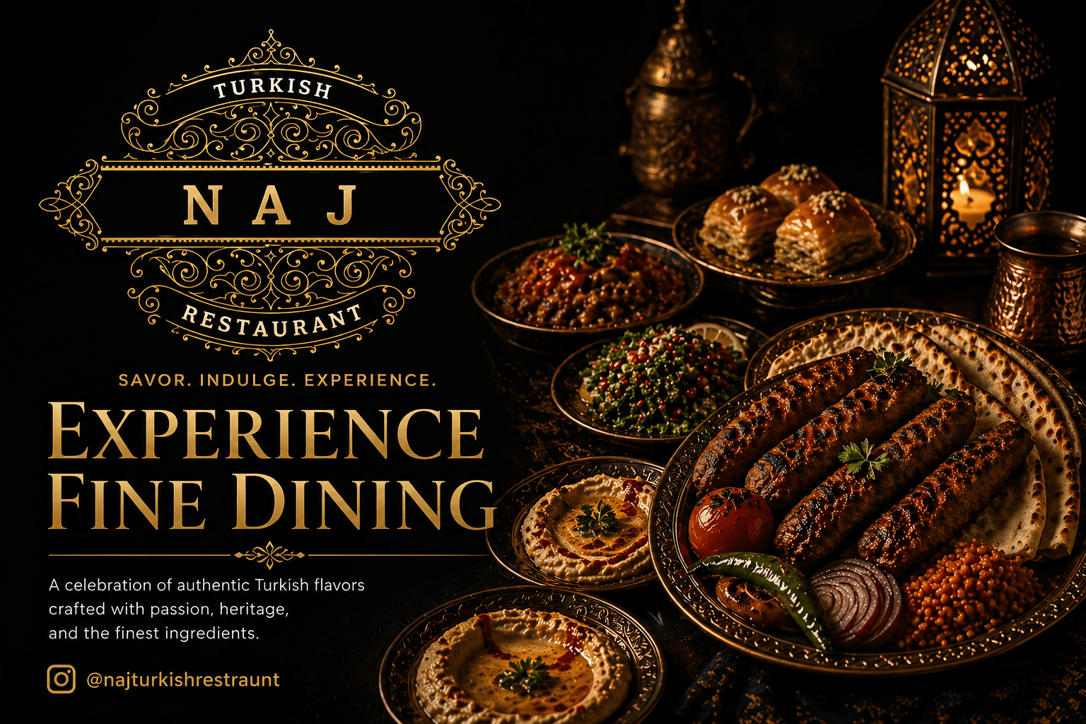 NAJ Turkish Restaurant Interior